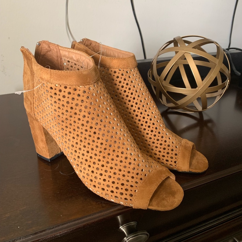 Open Toe Booties